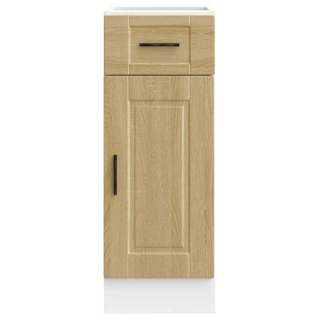 Kitchen Base Cabinet Porto Sonoma Oak Engineered Wood
